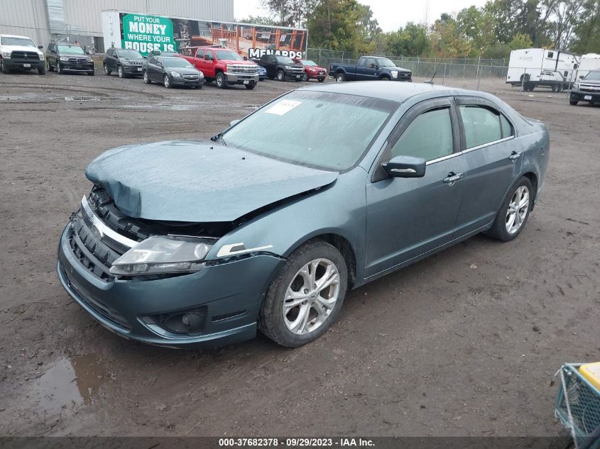 2012 Ford Fusion Se VIN: 3FAHP0HG3CR166765 Lot: 37682378