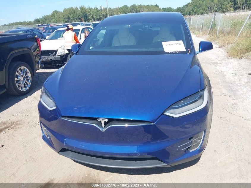 2019 Tesla Model X VIN: 5YJXCDE29KF190604 Lot: 40891420