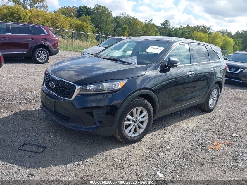 2019 Kia Sorento 2.4L L VIN: 5XYPG4A39KG569646 Lot: 37682866