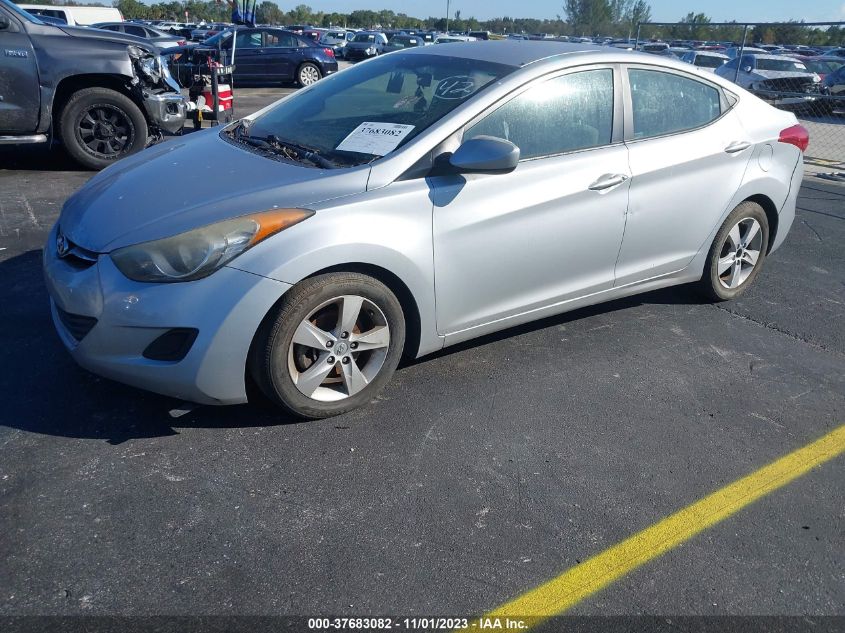 2013 Hyundai Elantra Gls VIN: 5NPDH4AE8DH314015 Lot: 37683082