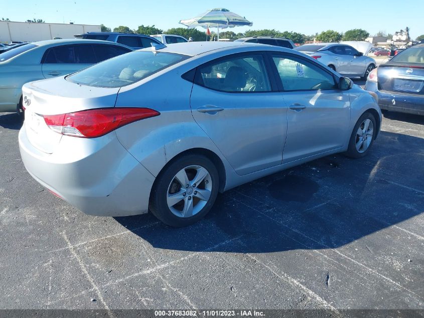 2013 Hyundai Elantra Gls VIN: 5NPDH4AE8DH314015 Lot: 37683082