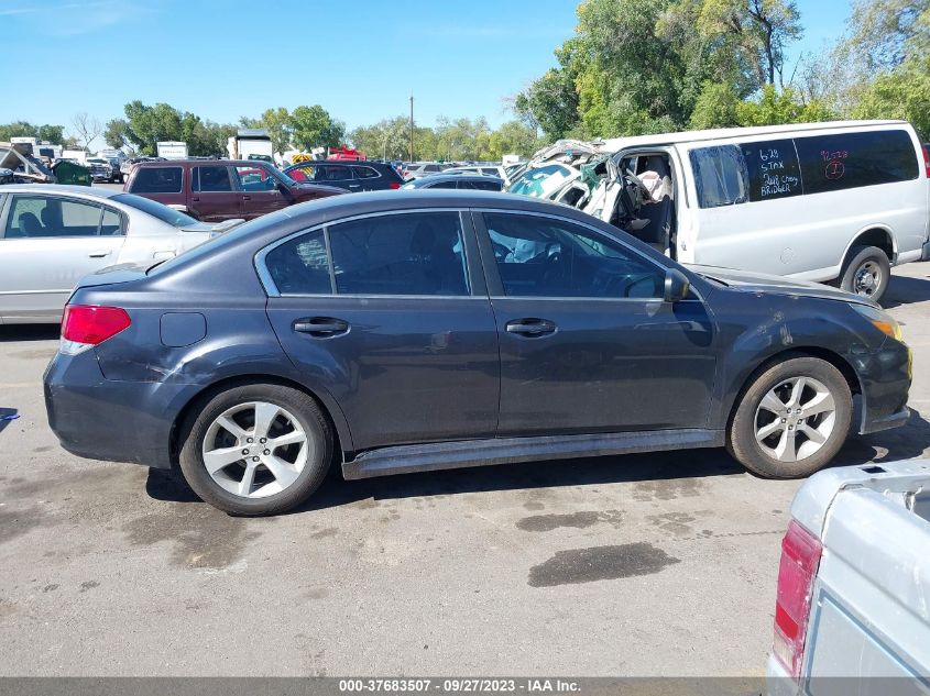 2013 Subaru Legacy 2.5I VIN: 4S3BMCA61D3019730 Lot: 37683507