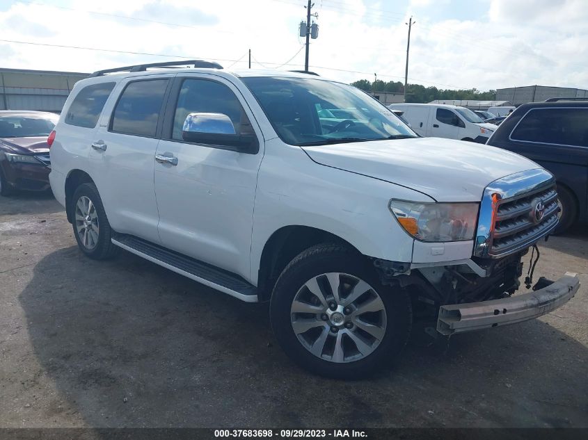 2014 Toyota Sequoia Limited VIN: 5TDKY5G10ES055355 Lot: 37683698