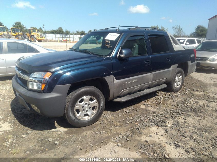 2004 Chevrolet Avalanche Z71 VIN: 3GNEK12T84G179202 Lot: 37684482