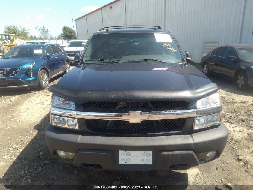 2004 Chevrolet Avalanche Z71 VIN: 3GNEK12T84G179202 Lot: 37684482