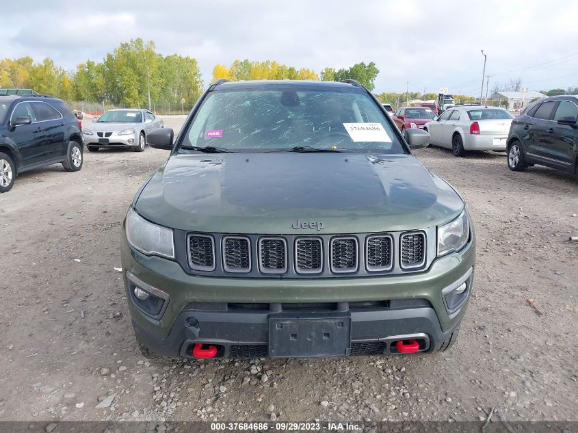 2018 Jeep Compass Trailhawk 4X4 VIN: 3C4NJDDBXJT366669 Lot: 37684686