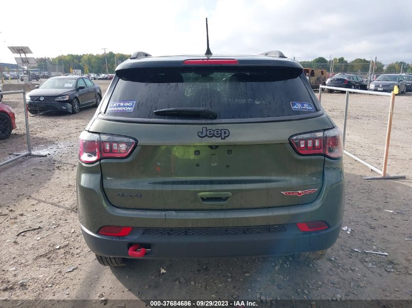 2018 Jeep Compass Trailhawk 4X4 VIN: 3C4NJDDBXJT366669 Lot: 37684686