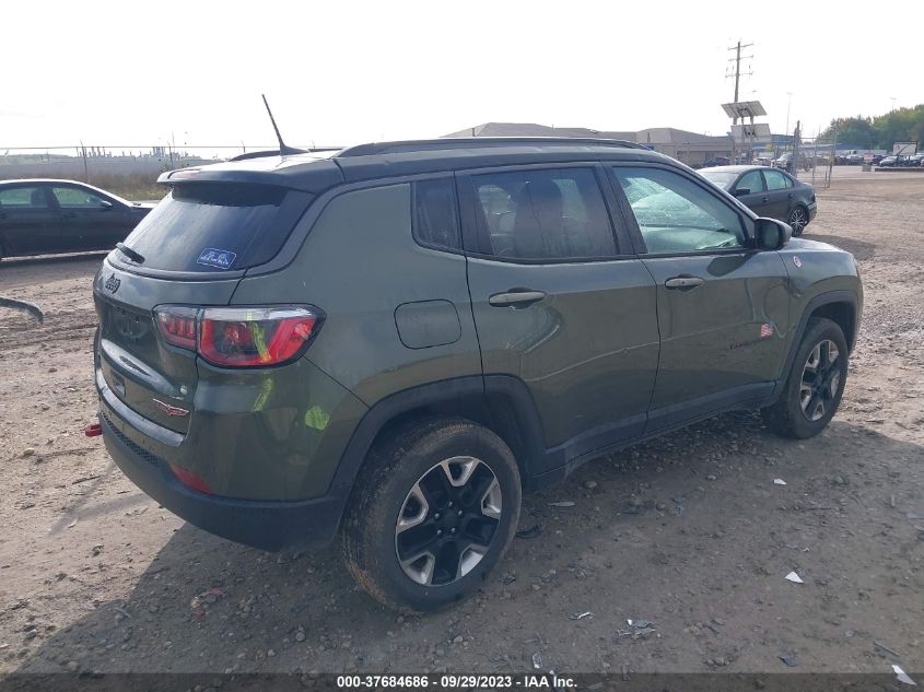 2018 Jeep Compass Trailhawk 4X4 VIN: 3C4NJDDBXJT366669 Lot: 37684686