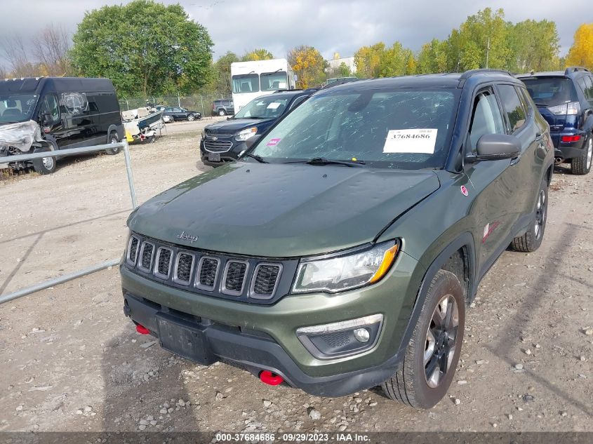 2018 Jeep Compass Trailhawk 4X4 VIN: 3C4NJDDBXJT366669 Lot: 37684686