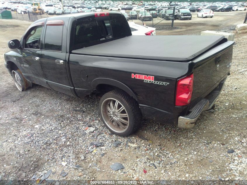 2007 Dodge Ram 1500 Slt/Trx4 Off Road/Sport VIN: 1D7HU182X7S135526 Lot: 37684853