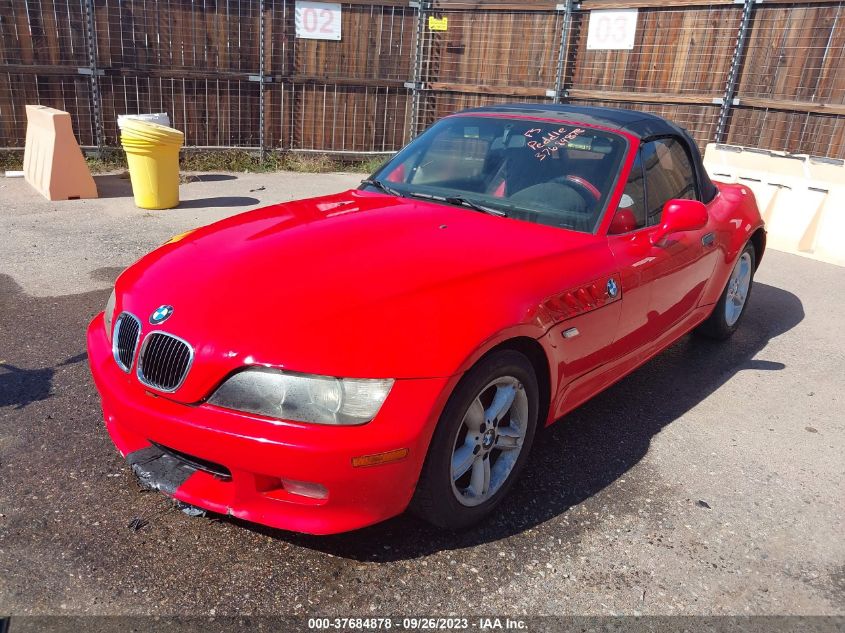 2000 BMW Z3 2.5L VIN: WBACH9340YLF88761 Lot: 37684878