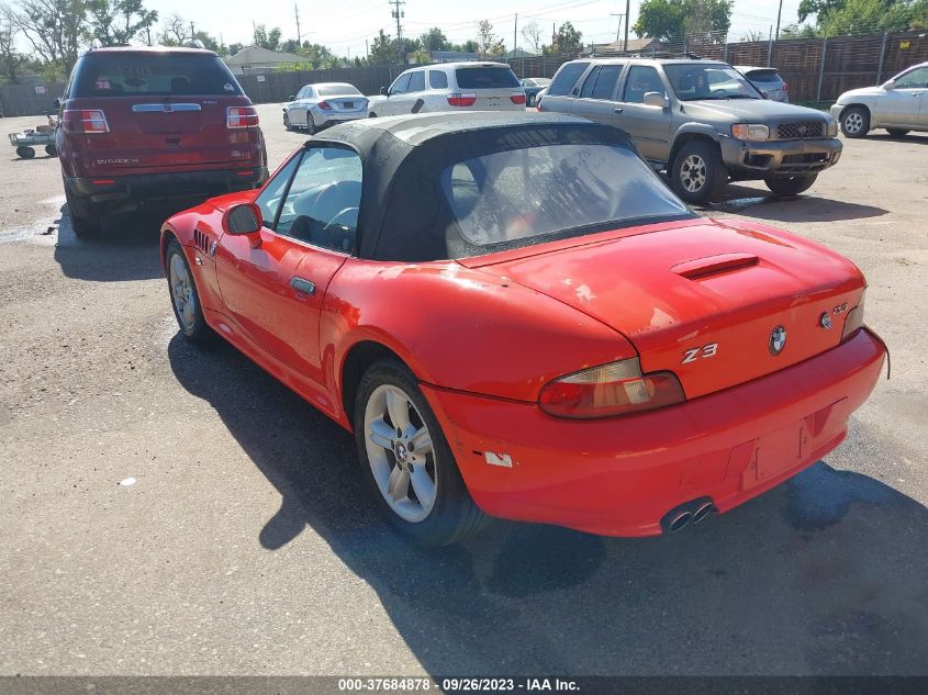 2000 BMW Z3 2.5L VIN: WBACH9340YLF88761 Lot: 37684878