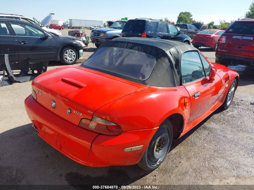 2000 BMW Z3 2.5L VIN: WBACH9340YLF88761 Lot: 37684878