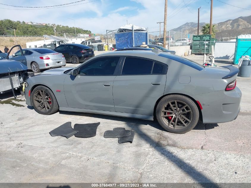 2019 Dodge Charger Scat Pack Rwd VIN: 2C3CDXGJXKH717808 Lot: 37684977