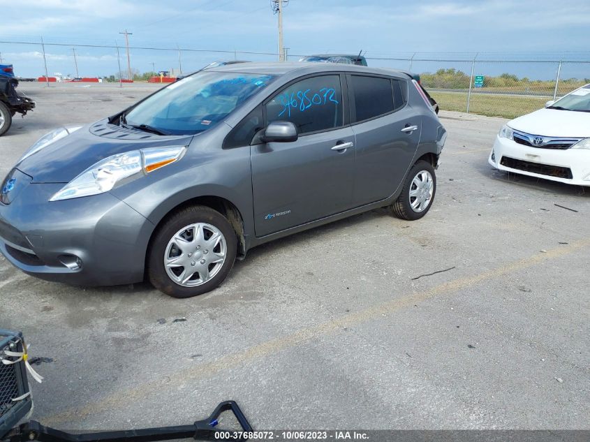 2015 Nissan Leaf S VIN: 1N4AZ0CP4FC330742 Lot: 37685072