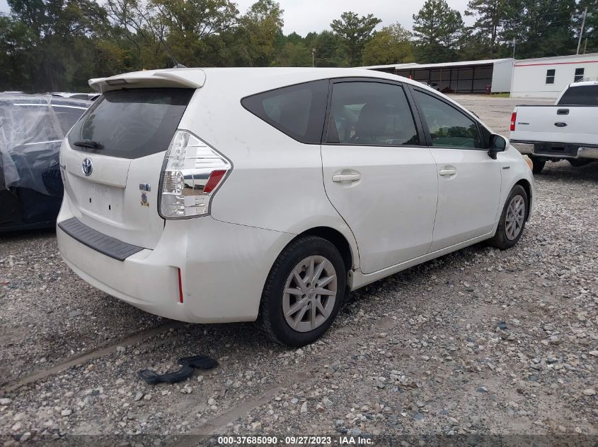 2014 Toyota Prius V Two VIN: JTDZN3EU9E3296650 Lot: 37685090