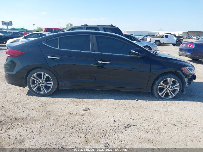 2017 Hyundai Elantra Limited VIN: KMHD84LFXHU067805 Lot: 37685209