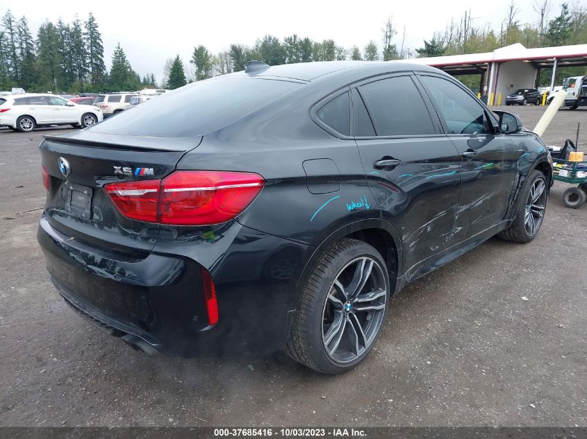 2017 BMW X6 M VIN: 5YMKW8C54H0U71729 Lot: 37685416