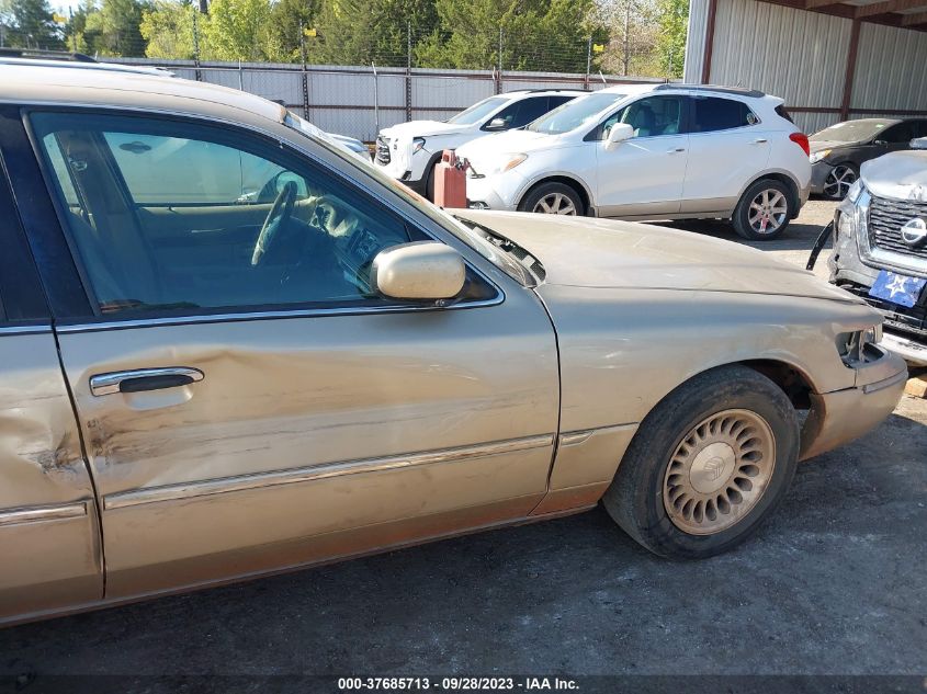 2000 Mercury Grand Marquis Ls VIN: 2MEFM75W8YX695957 Lot: 37685713