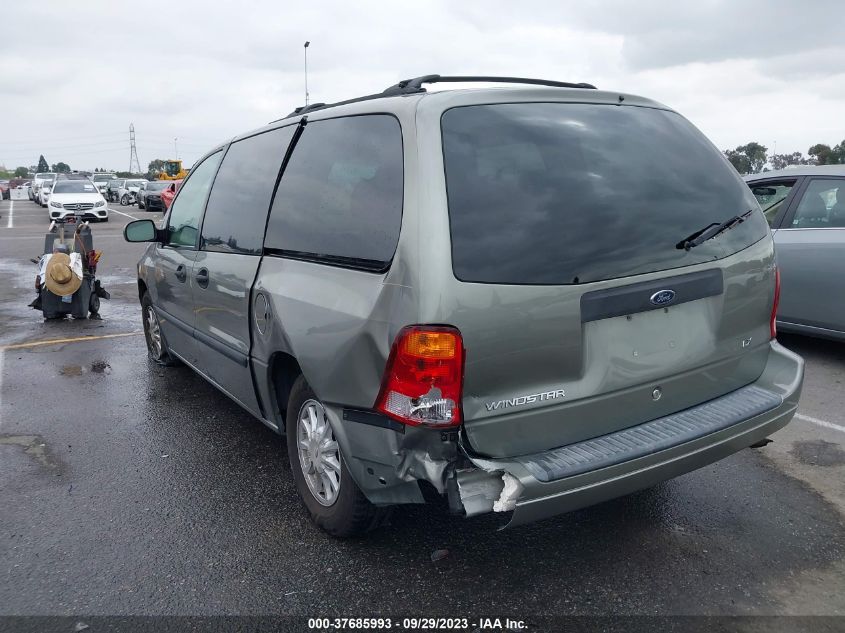 2003 Ford Windstar Wagon Lx VIN: 2FMZA51463BA86691 Lot: 37685993