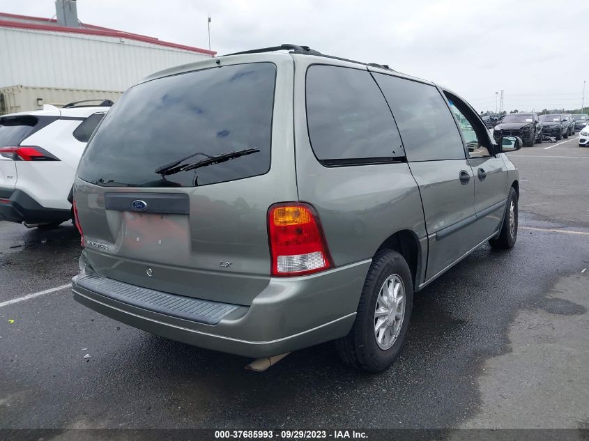 2003 Ford Windstar Wagon Lx VIN: 2FMZA51463BA86691 Lot: 37685993