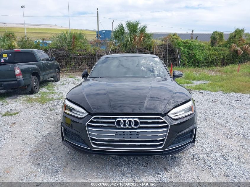 2018 Audi A5 Sportback Premium VIN: WAUDNCF52JA041780 Lot: 37686342