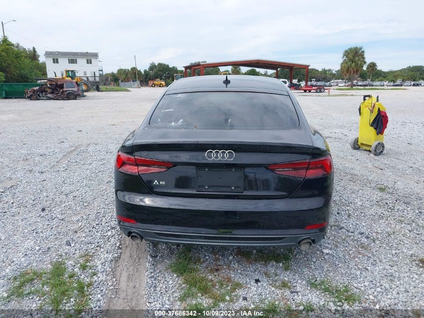 2018 Audi A5 Sportback Premium VIN: WAUDNCF52JA041780 Lot: 37686342