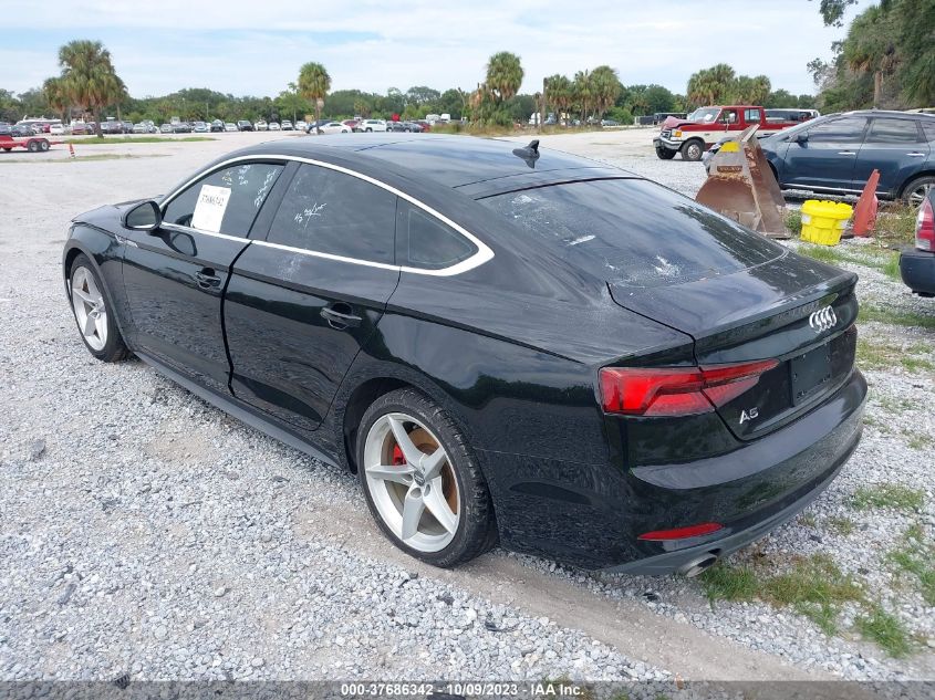 2018 Audi A5 Sportback Premium VIN: WAUDNCF52JA041780 Lot: 37686342