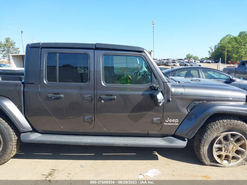 2020 Jeep Gladiator Overland 4X4 VIN: 1C6HJTFGXLL162475 Lot: 37686934