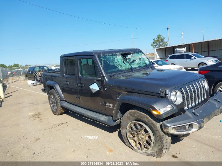 2020 Jeep Gladiator Overland 4X4 VIN: 1C6HJTFGXLL162475 Lot: 37686934