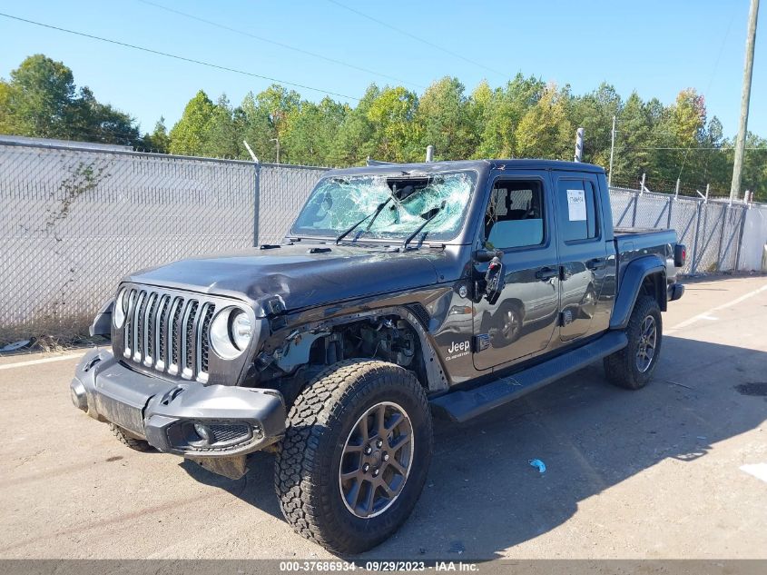 2020 Jeep Gladiator Overland 4X4 VIN: 1C6HJTFGXLL162475 Lot: 37686934