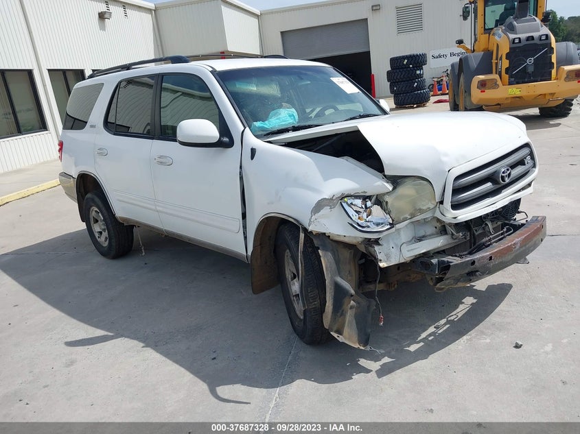 2002 Toyota Sequoia Sr5 VIN: 5TDZT34A62S122574 Lot: 37687328