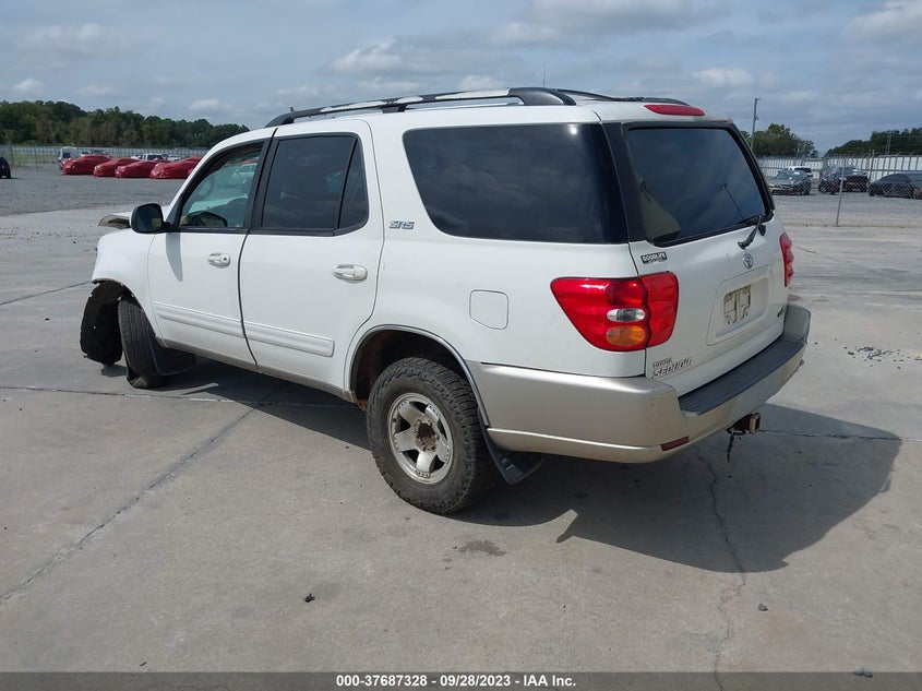 2002 Toyota Sequoia Sr5 VIN: 5TDZT34A62S122574 Lot: 37687328