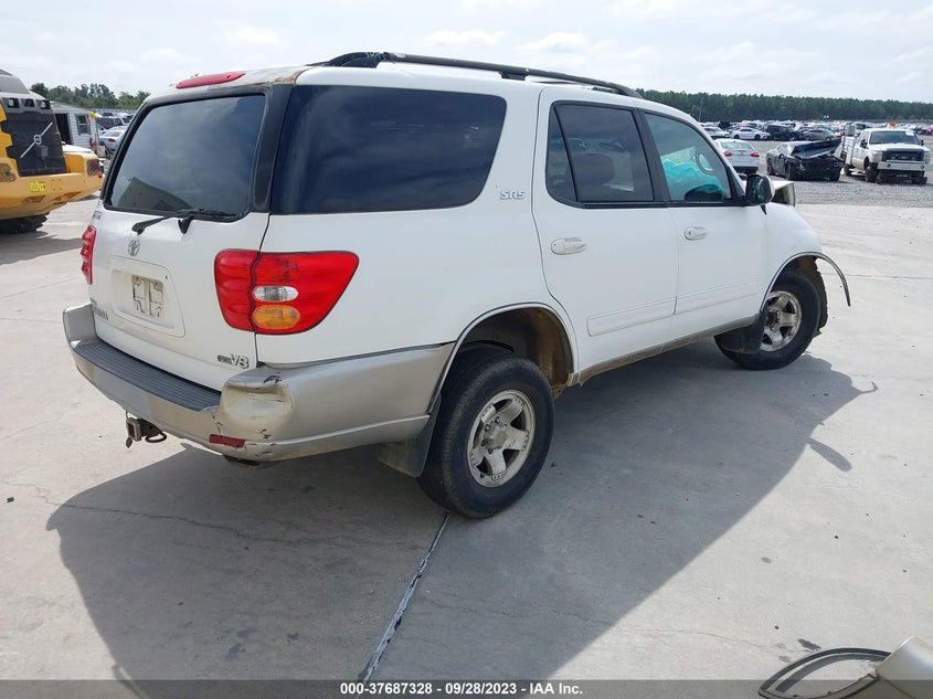 2002 Toyota Sequoia Sr5 VIN: 5TDZT34A62S122574 Lot: 37687328