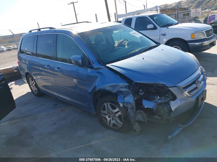 2006 Honda Odyssey Ex-L VIN: 5FNRL38676B071408 Lot: 37687506