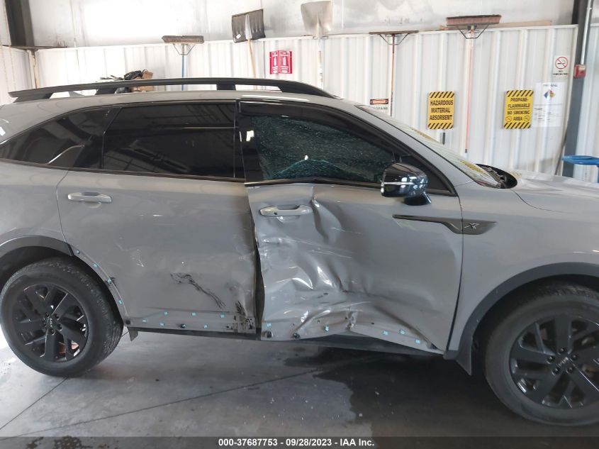 2022 Kia Sorento X-Line S VIN: 5XYRLDLC6NG141068 Lot: 37687753