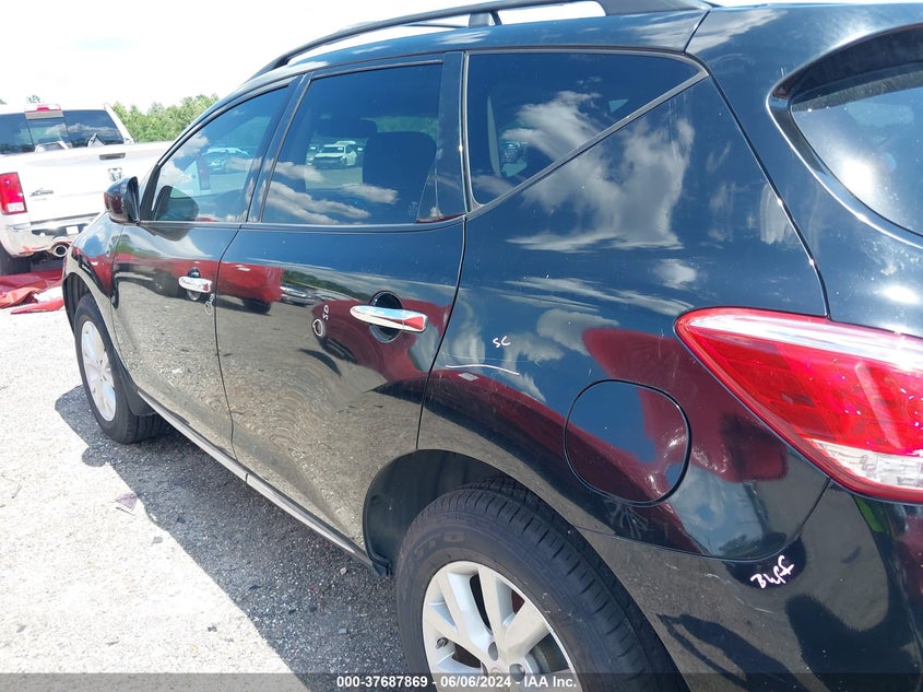 JN8AZ1MU1BW065697 2011 Nissan Murano Sl