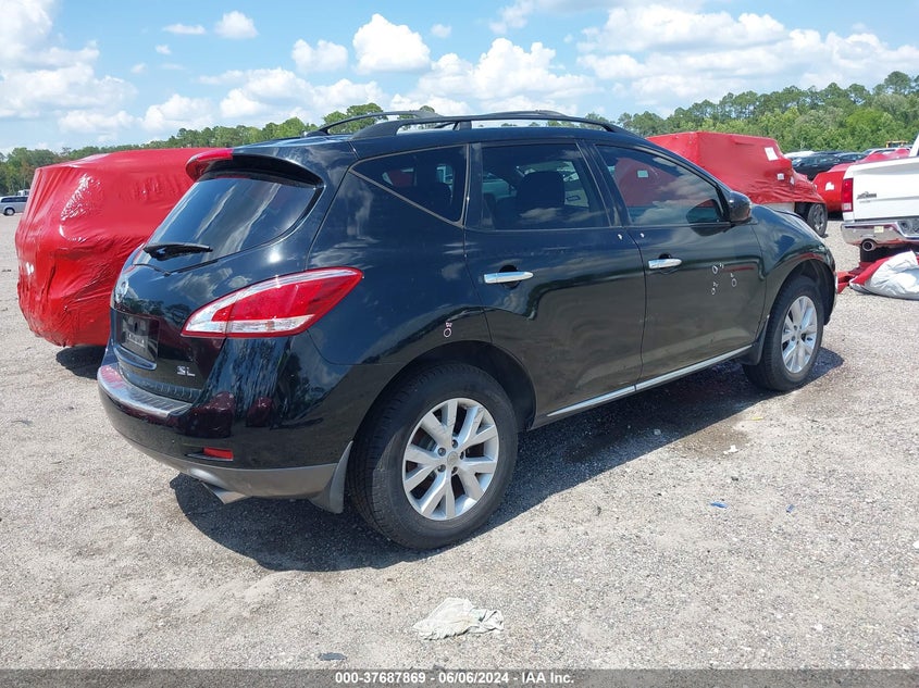 JN8AZ1MU1BW065697 2011 Nissan Murano Sl