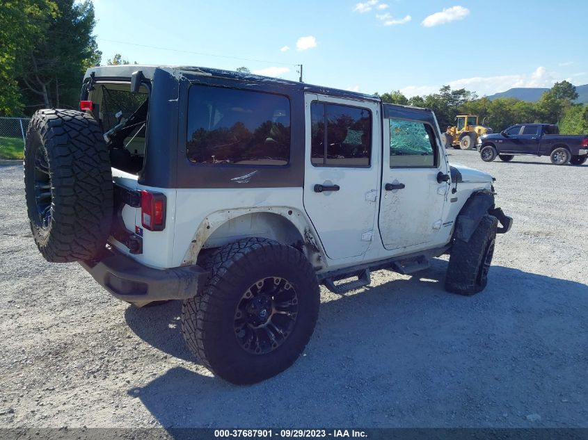 2016 Jeep Wrangler Unlimited 75Th Anniversary VIN: 1C4BJWEGXGL240020 Lot: 37687901