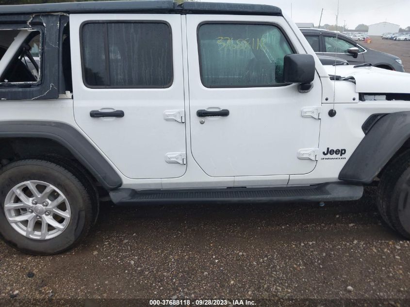 2023 Jeep Wrangler Sport S VIN: 1C4HJXDN1PW671604 Lot: 37688118