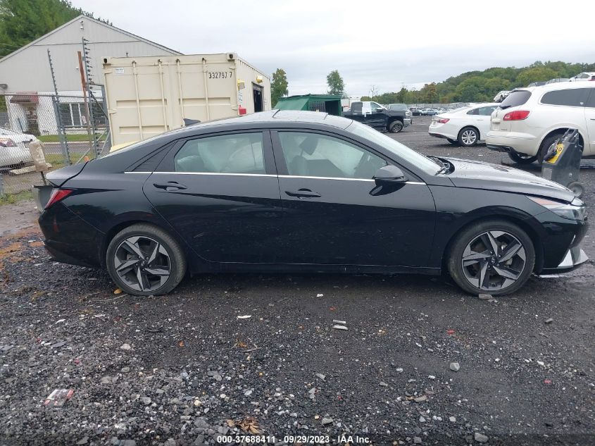 KMHLN4AJ5MU003855 2021 Hyundai Elantra Hybrid Limited