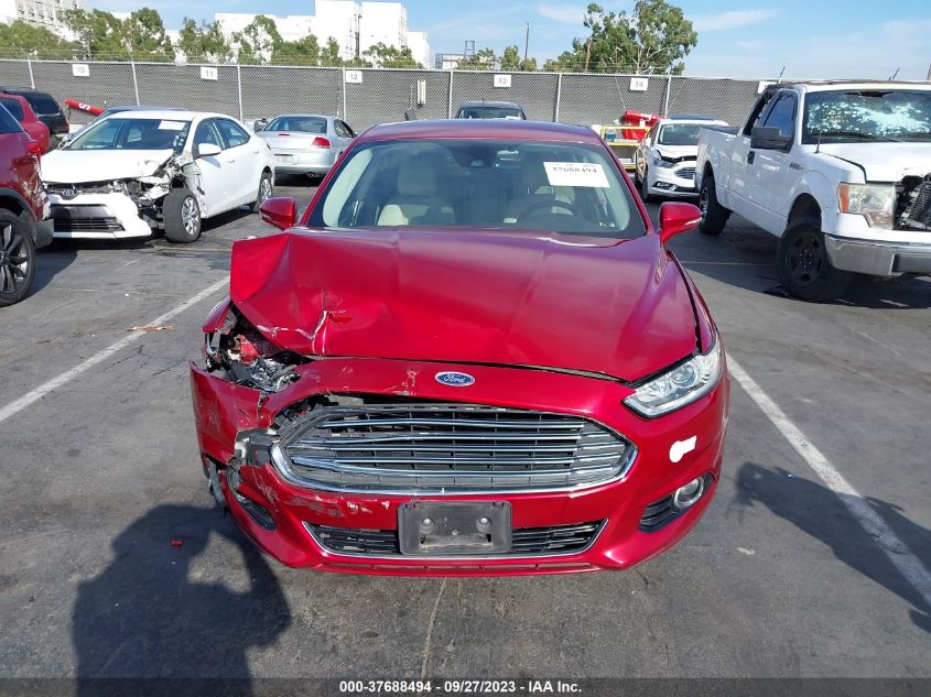 2016 Ford Fusion Energi Titanium VIN: 3FA6P0SU5GR106160 Lot: 37688494