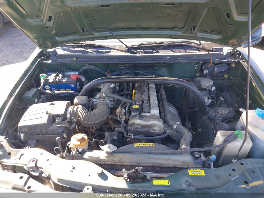 2000 Chevrolet Tracker VIN: 2CNBJ13C4Y6956209 Lot: 37688720