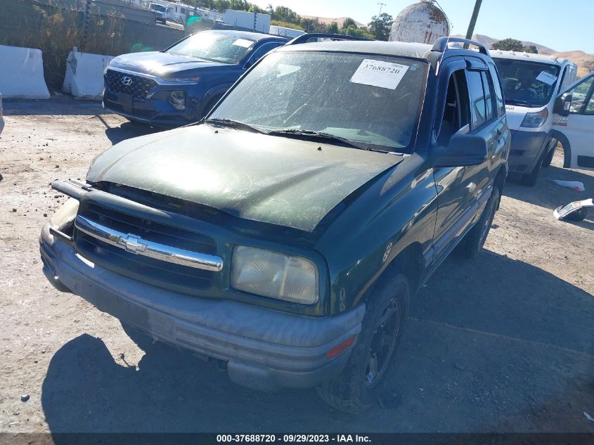 2000 Chevrolet Tracker VIN: 2CNBJ13C4Y6956209 Lot: 37688720