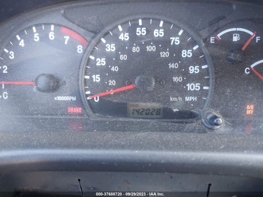 2000 Chevrolet Tracker VIN: 2CNBJ13C4Y6956209 Lot: 37688720