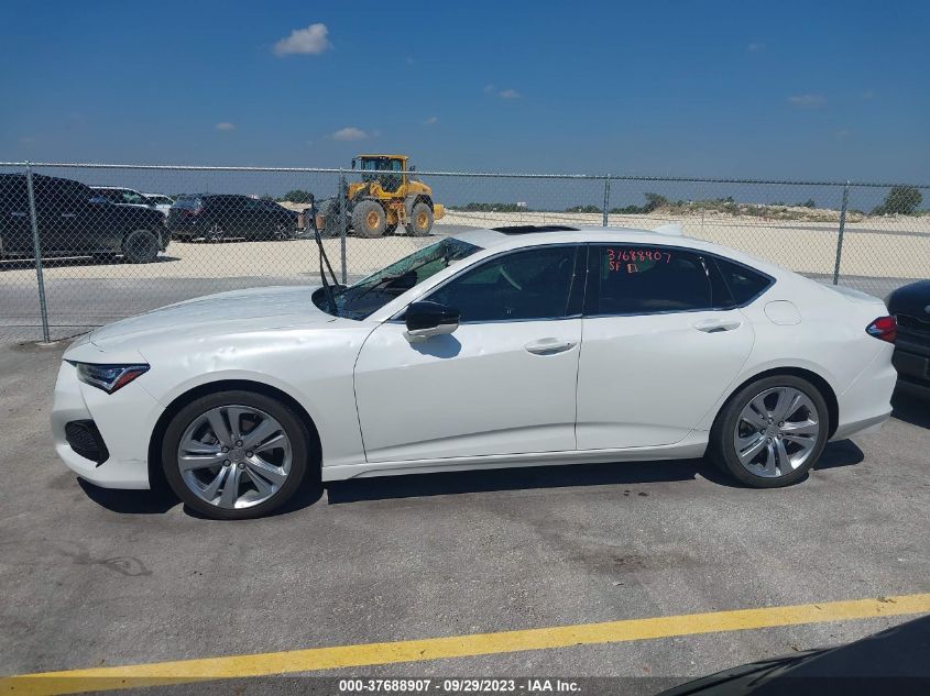 2021 Acura Tlx W/Technology Package VIN: 19UUB5F47MA002963 Lot: 37688907
