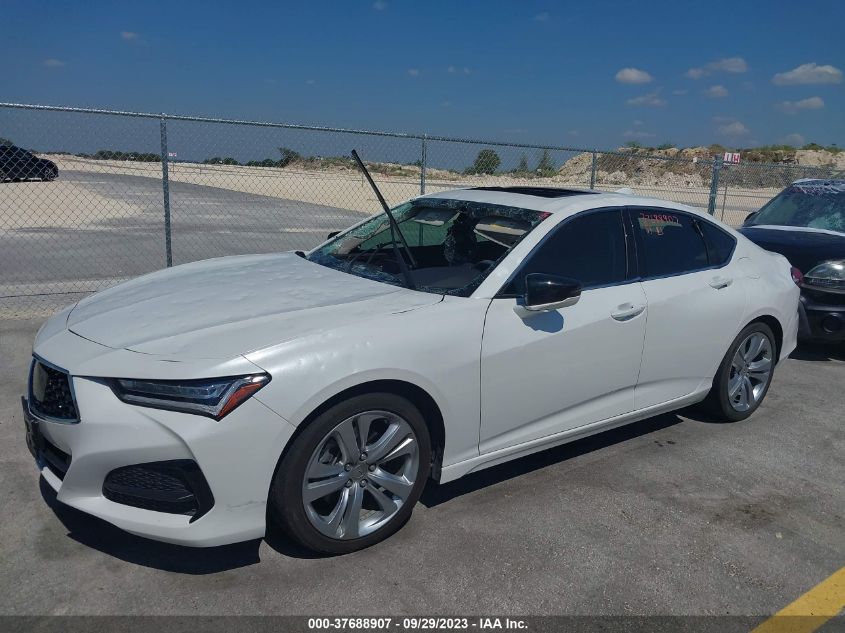 2021 Acura Tlx W/Technology Package VIN: 19UUB5F47MA002963 Lot: 37688907