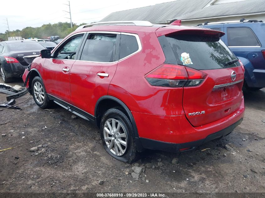 2017 Nissan Rogue Sv VIN: JN8AT2MV3HW281222 Lot: 37688910