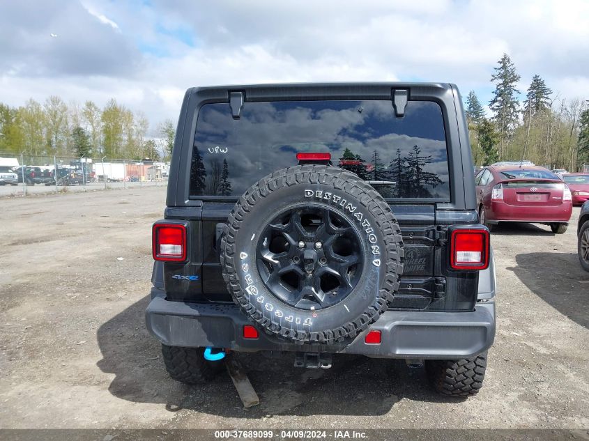 2023 Jeep Wrangler 4Xe 4X4 VIN: 1C4JJXN61PW642581 Lot: 37689099