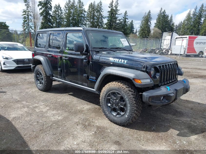 2023 Jeep Wrangler 4Xe 4X4 VIN: 1C4JJXN61PW642581 Lot: 37689099